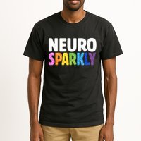 Neurodivergent Neuro Sparkly Autism Spectrum ADHD Tall T-Shirt