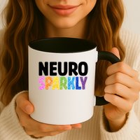 Neurodivergent Neuro Sparkly Autism Spectrum ADHD Mug