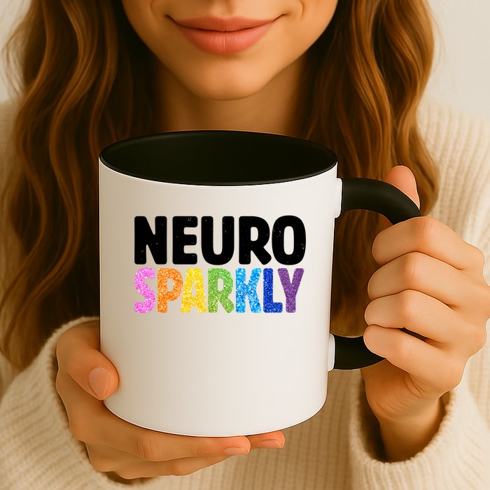 Neurodivergent Neuro Sparkly Autism Spectrum ADHD Mug
