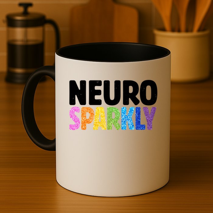 Neurodivergent Neuro Sparkly Autism Spectrum ADHD Mug