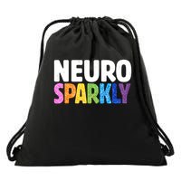Neurodivergent Neuro Sparkly Autism Spectrum ADHD Drawstring Bag