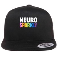Neurodivergent Neuro Sparkly Autism Spectrum ADHD Flatbill Hat