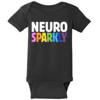 Neurodivergent Neuro Sparkly Autism Spectrum ADHD Baby Bodysuit