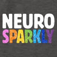 Neurodivergent Neuro Sparkly Autism Spectrum ADHD Vector Backpack