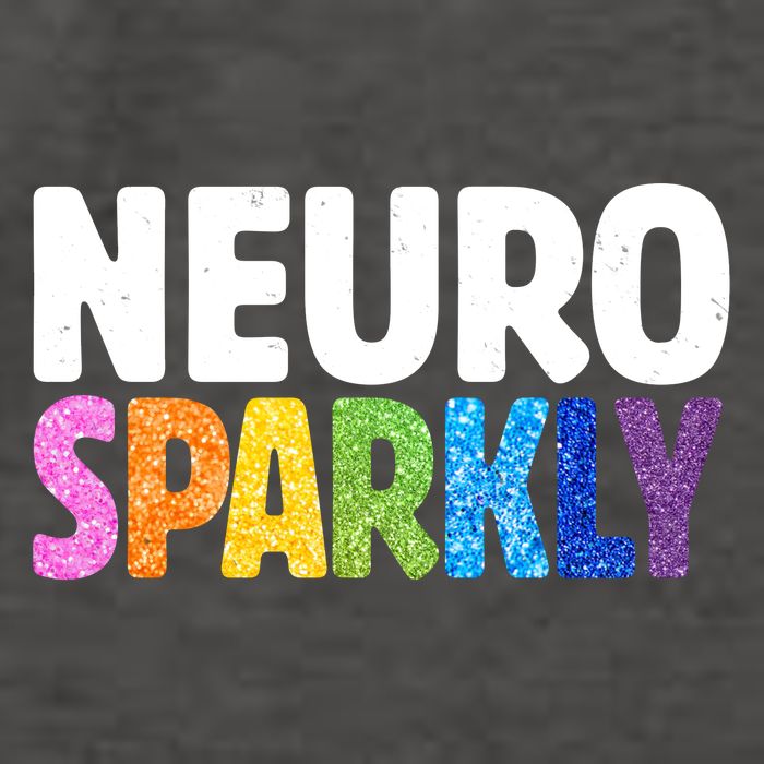 Neurodivergent Neuro Sparkly Autism Spectrum ADHD Vector Backpack