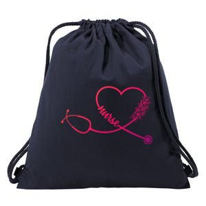 Nicu Nurse Stethoscope Heartbeat Ekg Ecg Gift Drawstring Bag