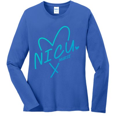 Nicu Nurse Squad Rn Life Neonatal Icu Nurses Team Gift Ladies Long Sleeve Shirt