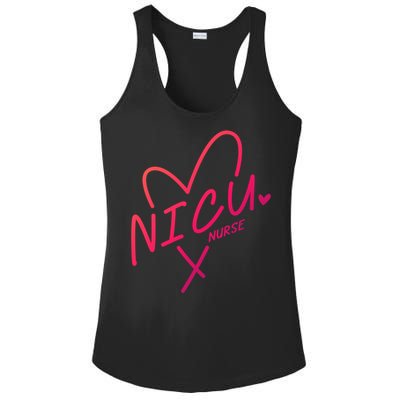 Nicu Nurse Squad Rn Life Neonatal Icu Nurses Team Gift Ladies PosiCharge Competitor Racerback Tank