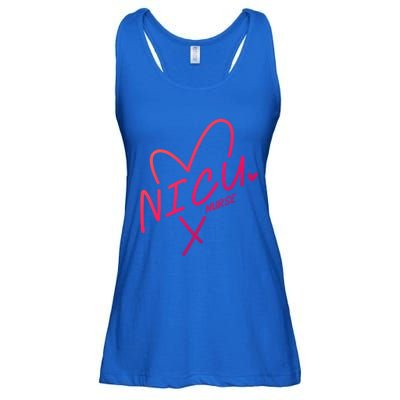 Nicu Nurse Squad Rn Life Neonatal Icu Nurses Team Gift Ladies Essential Flowy Tank