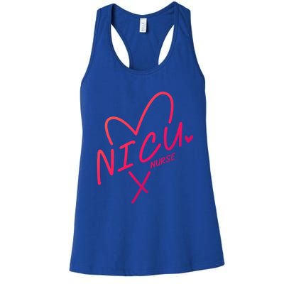 Nicu Nurse Squad Rn Life Neonatal Icu Nurses Team Gift Women's Racerback Tank