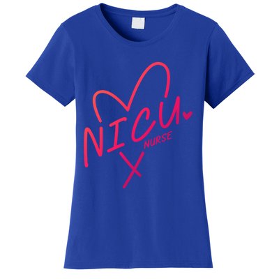 Nicu Nurse Squad Rn Life Neonatal Icu Nurses Team Gift Women's T-Shirt