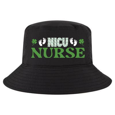 Nicu Nurse St Paddys Day Shamrock Clover Best Nurse Ever Gift Cool Comfort Performance Bucket Hat