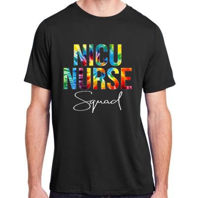 Nicu Nurse Squad Appreciation Day Tie Dye For Work Adult ChromaSoft Performance T-Shirt