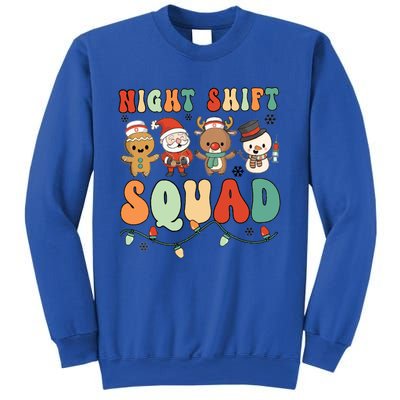 Nurse Night Shift Christmas Santa Nurse Medical Assistant Gift Sweatshirt