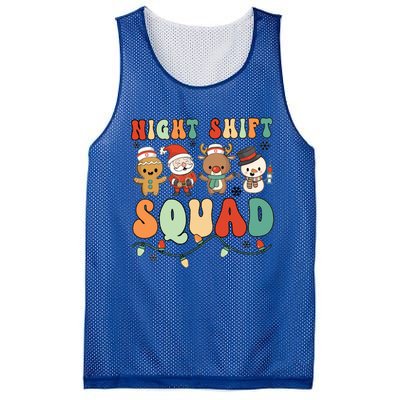 Nurse Night Shift Christmas Santa Nurse Medical Assistant Gift Mesh Reversible Basketball Jersey Tank