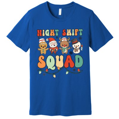 Nurse Night Shift Christmas Santa Nurse Medical Assistant Gift Premium T-Shirt