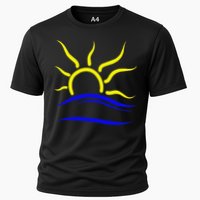 Naturist Nudist Symbol Cooling Performance Crew T-Shirt