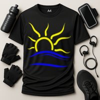 Naturist Nudist Symbol Cooling Performance Crew T-Shirt