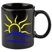 Naturist Nudist Symbol 11oz C Handle Ceramic Mug