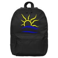 Naturist Nudist Symbol 16 in Basic Backpack