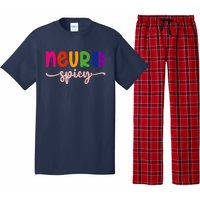 Neurospicy Neuro Spicy Neurotypical Neurodiversity Adhd Pajama Set