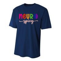 Neurospicy Neuro Spicy Neurotypical Neurodiversity Adhd Performance Sprint T-Shirt