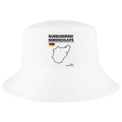 Nurburgring Nordschleife Track Outline Race Fan Cool Comfort Performance Bucket Hat