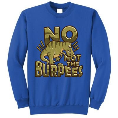 No Not The Burpees Funny Burpee Cool Gift Sweatshirt