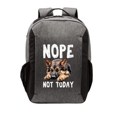 Nope Not Today Lazy Dog Vector Backpack