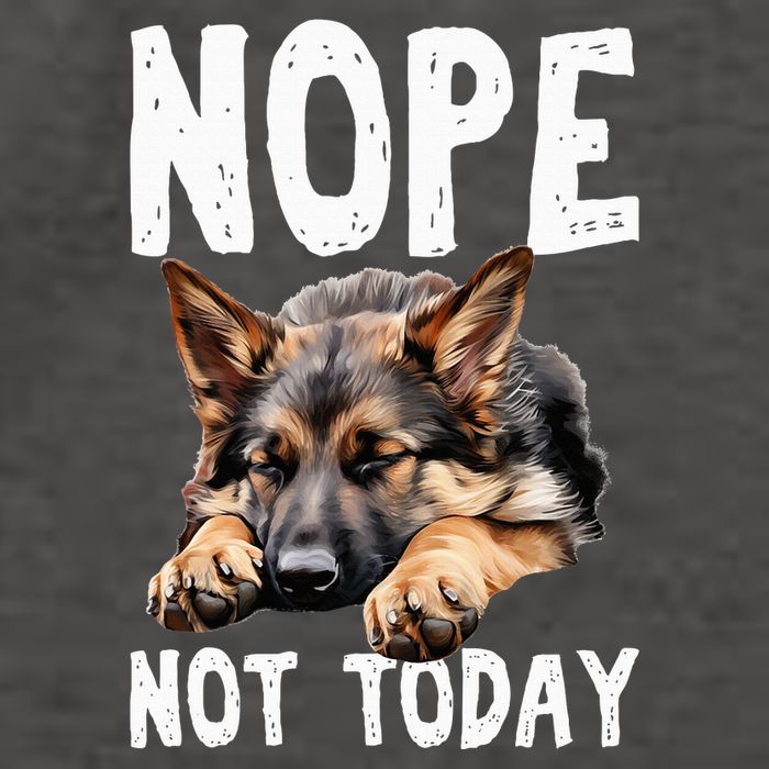 Nope Not Today Lazy Dog Vector Backpack