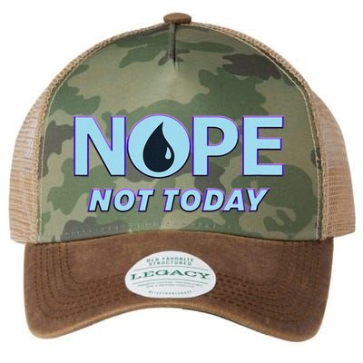 Nope Not Today Magic Tcg Blue Funny Legacy Tie Dye Trucker Hat