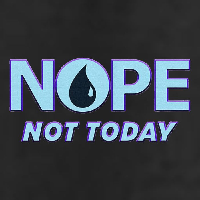 Nope Not Today Magic Tcg Blue Funny 11oz C Handle Ceramic Mug