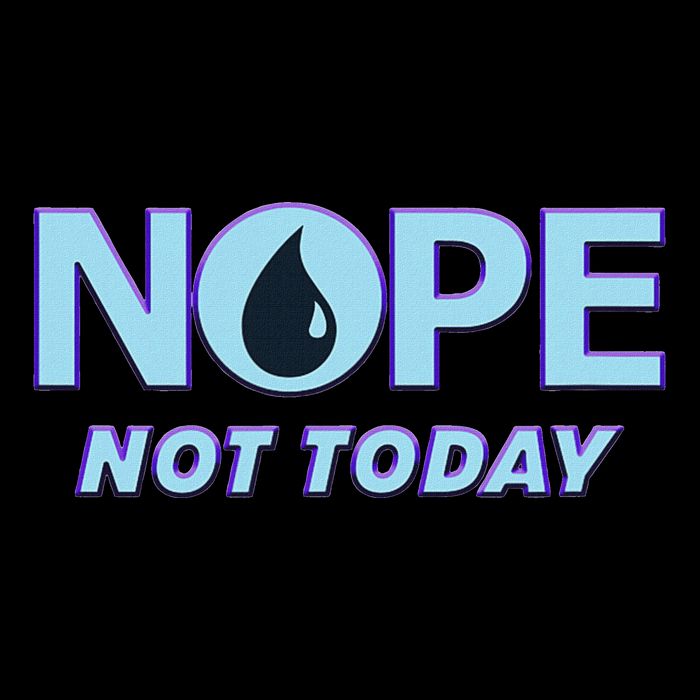 Nope Not Today Magic Tcg Blue Funny 16 in Basic Backpack