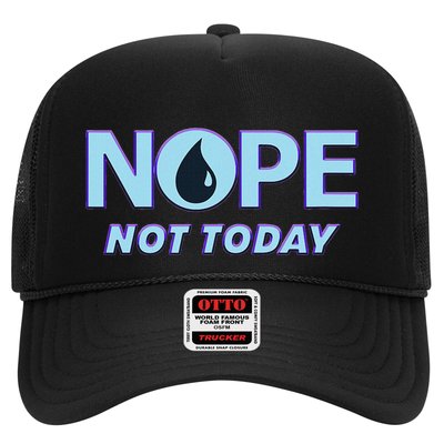 Nope Not Today Magic Tcg Blue Funny Trucker Hat