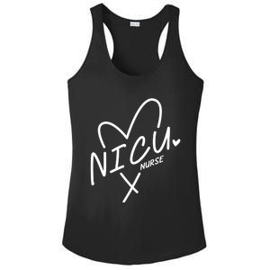 Nicu Nurse Team Pediatric Rn Life Neonatal Nurses Squad Funny Gift Ladies PosiCharge Competitor Racerback Tank