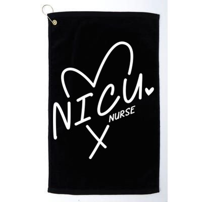 Nicu Nurse Team Pediatric Rn Life Neonatal Nurses Squad Funny Gift Golf Towel
