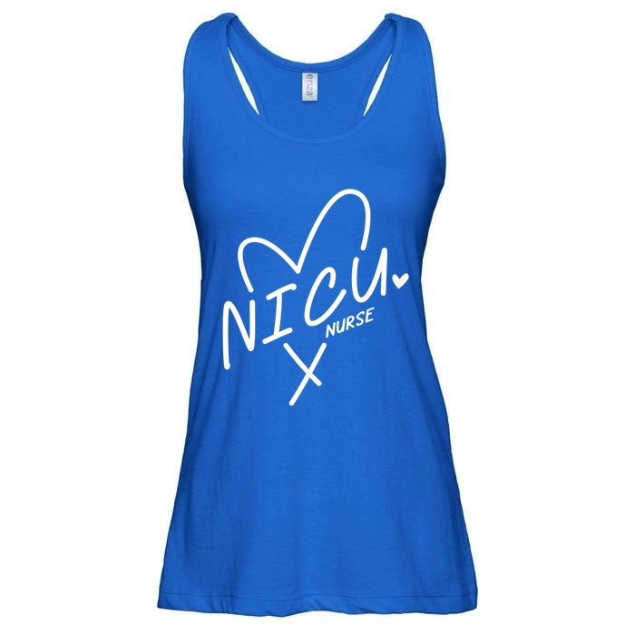 Nicu Nurse Team Pediatric Rn Life Neonatal Nurses Squad Funny Gift Ladies Essential Flowy Tank