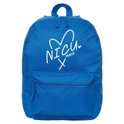 Nicu Nurse Team Pediatric Rn Life Neonatal Nurses Squad Funny Gift 16 in Basic Backpack
