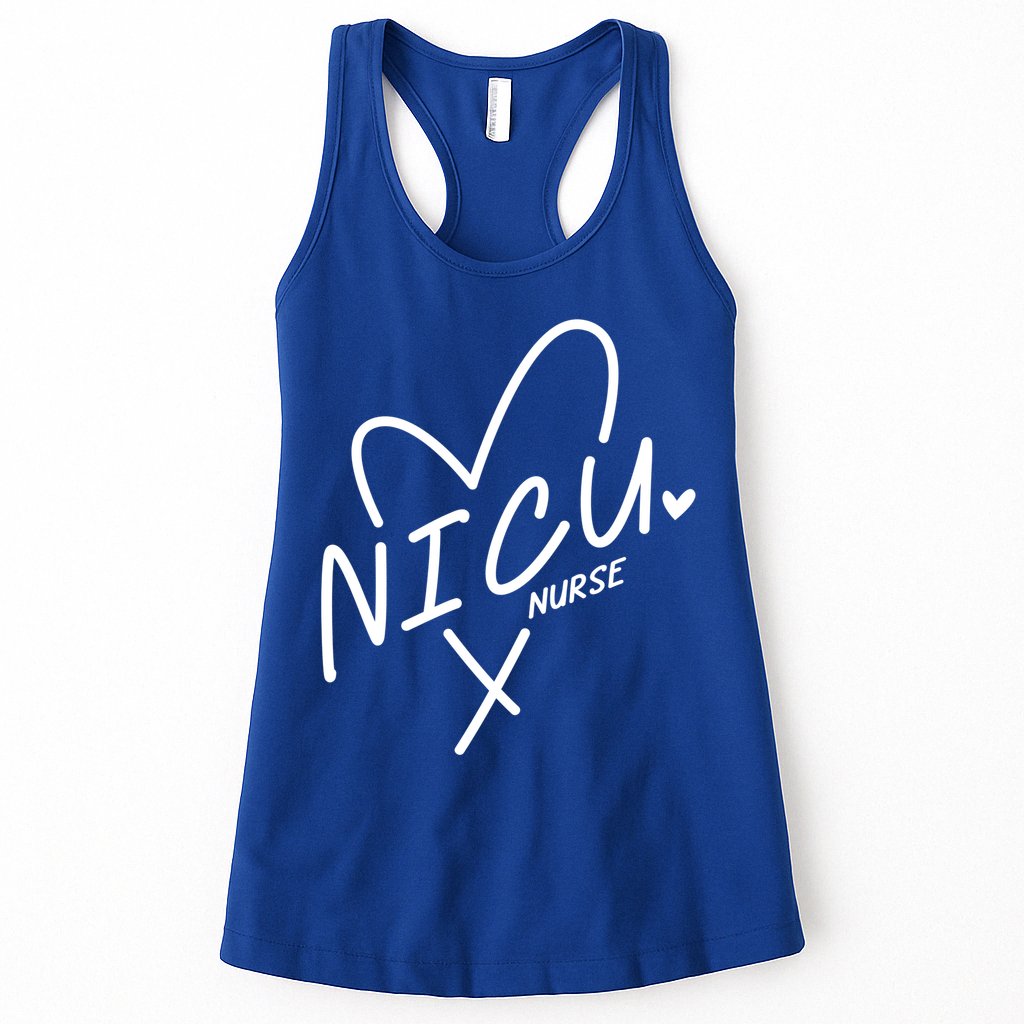 Nicu Nurse Team Pediatric Rn Life Neonatal Nurses Squad Funny Gift Womens Tank Top