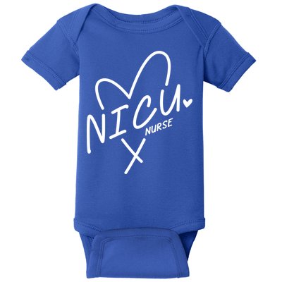 Nicu Nurse Team Pediatric Rn Life Neonatal Nurses Squad Funny Gift Baby Bodysuit