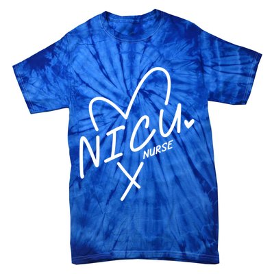 Nicu Nurse Team Pediatric Rn Life Neonatal Nurses Squad Funny Gift Tie-Dye T-Shirt