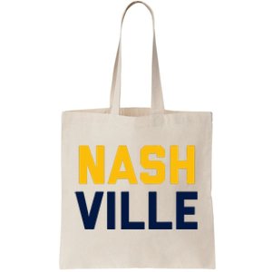 Nash Nashville Tennessee Tote Bag