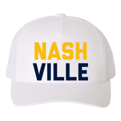 Nash Nashville Tennessee Yupoong Adult 5-Panel Trucker Hat