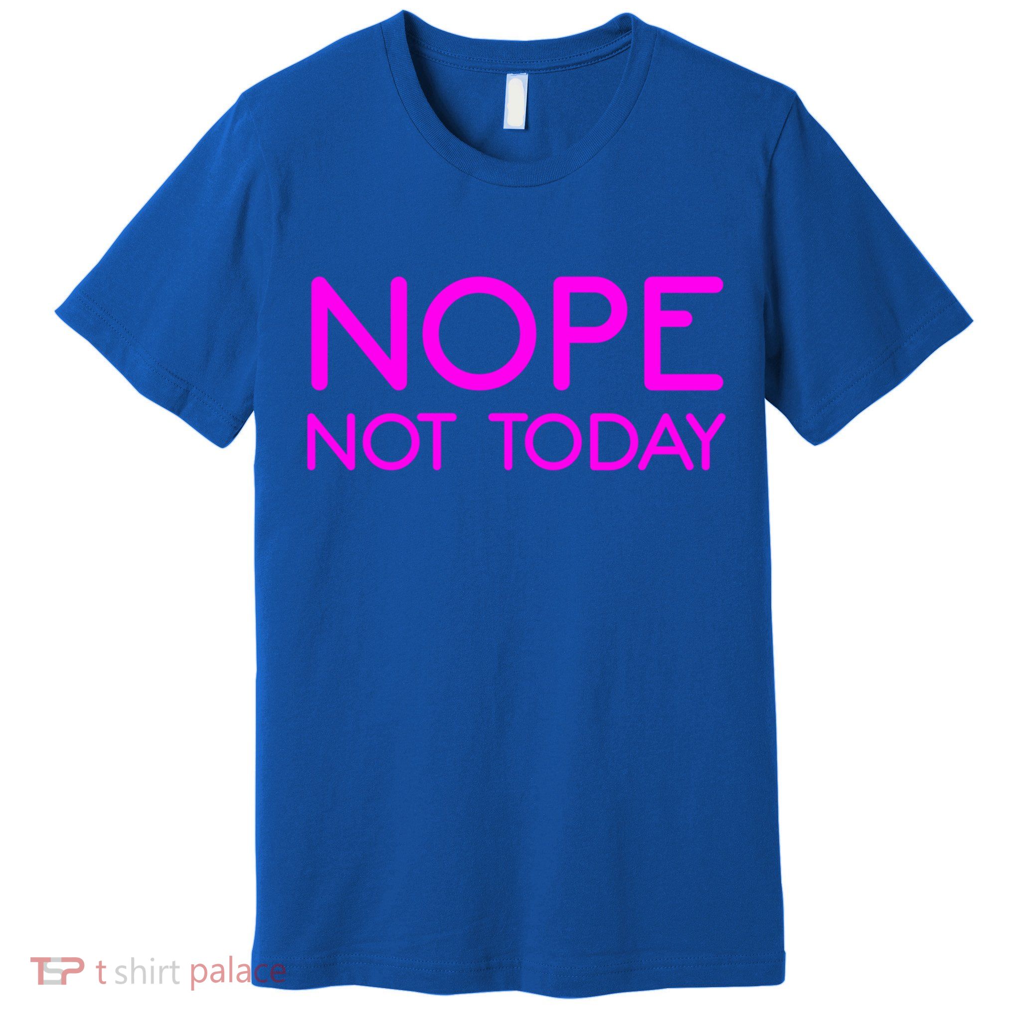 Nope Not Today Gift Premium T-Shirt