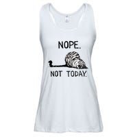 Nope Not Today Tabby Cat Ladies Essential Flowy Tank