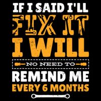 No Need To Remind Me Every 6 Months If I Said I'll Fix It Wool Snapback Cap