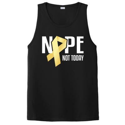 Nope Not Today S Cancer Cute Gift PosiCharge Competitor Tank