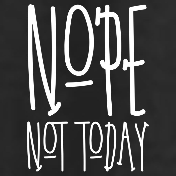 Nope Not Today 7 Panel Mesh Trucker Snapback Hat
