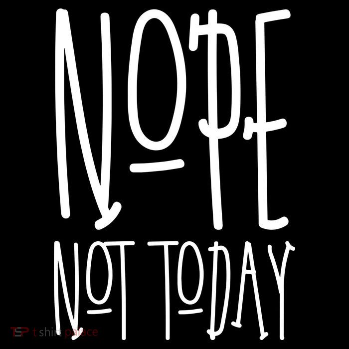 Nope Not Today High Crown Mesh Back Trucker Hat