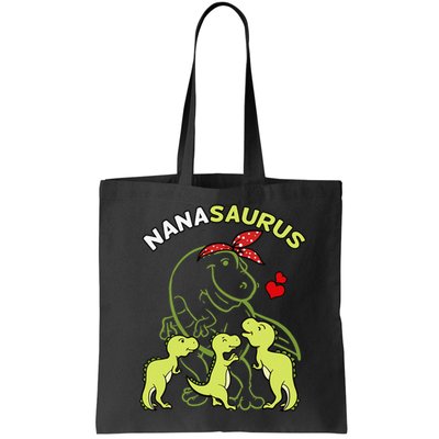 Nanasaurus Nana Tyrannosaurus Dinosaur Mother's Day Bag